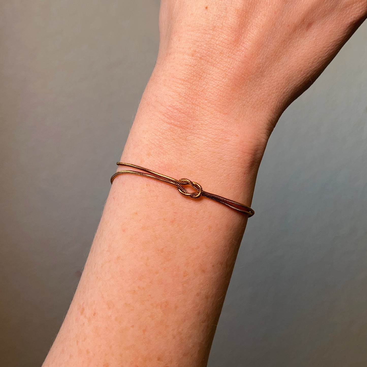 Eternity Bracelet | Gold and Silver Infinity Knot Symbol