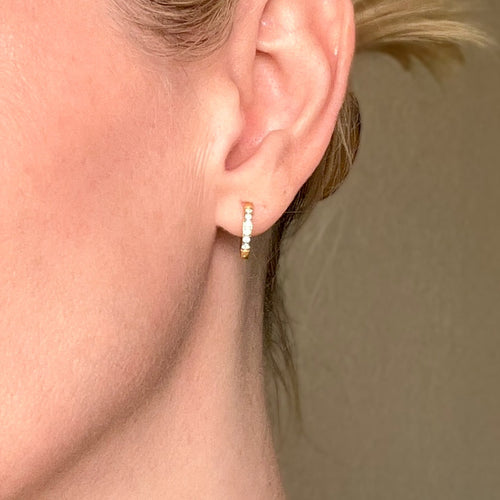 Minimal Everyday Hoop Earrings | Gold and Silver Mini Hoops