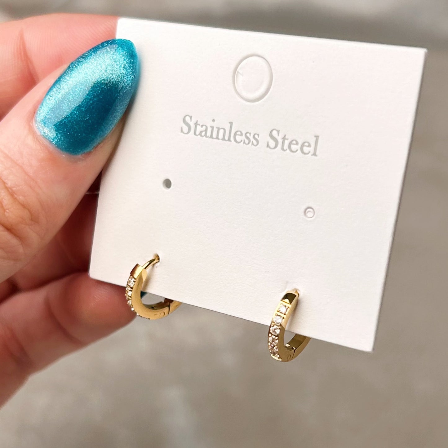 Minimal Everyday Hoop Earrings | Gold and Silver