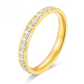 Everyday Stacking Ring | Gold and Silver Minimal Band
