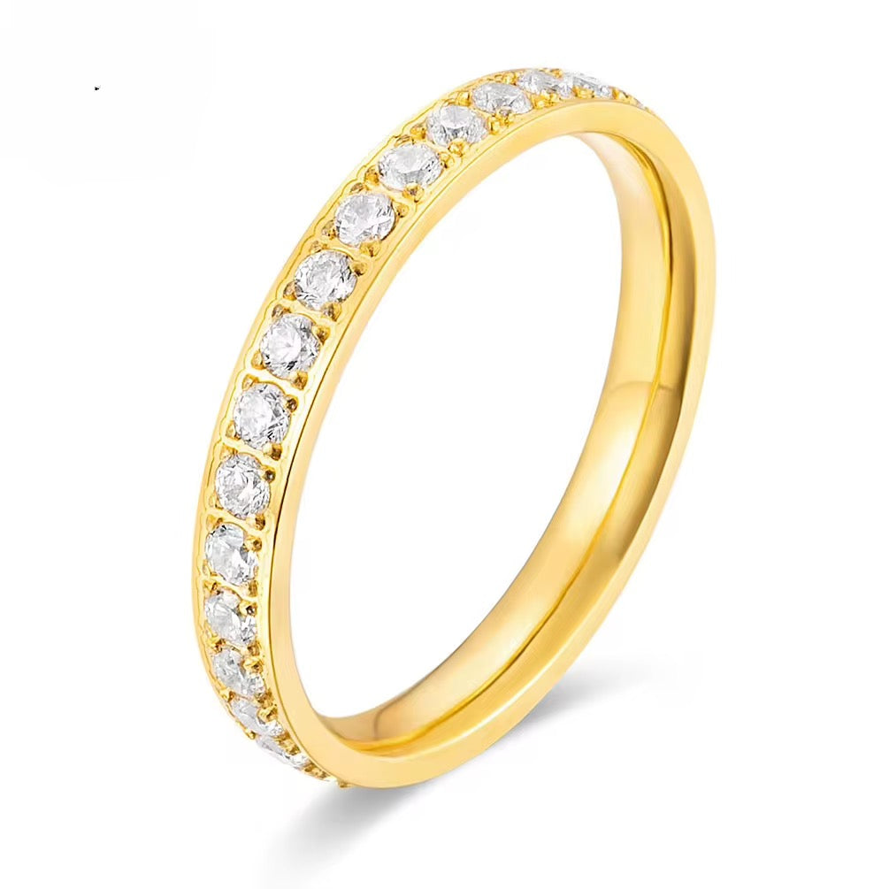 Everyday Stacking Ring | Gold and Silver Minimal Band