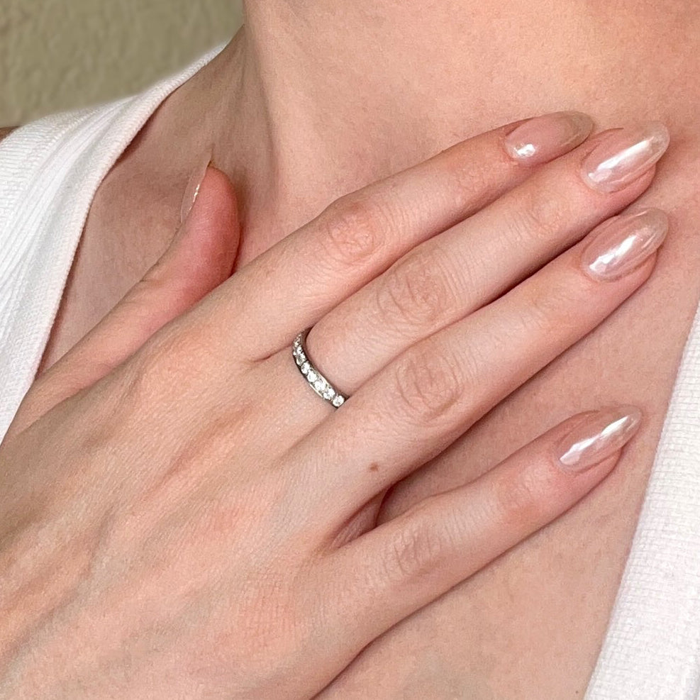 Everyday Stacking Ring | Gold and Silver Minimal Band