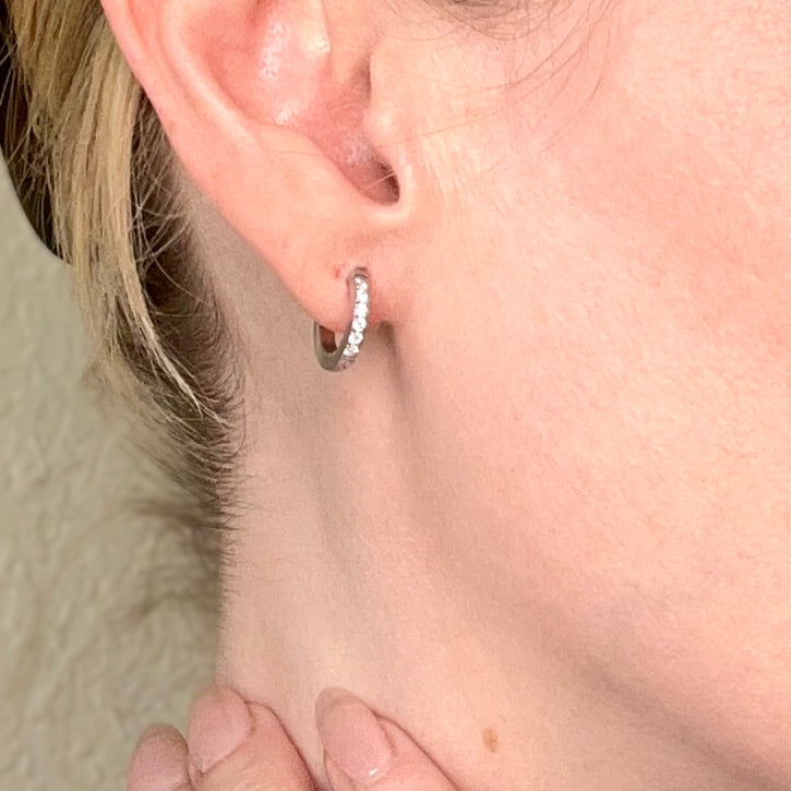 Minimal Everyday Hoop Earrings | Gold and Silver
