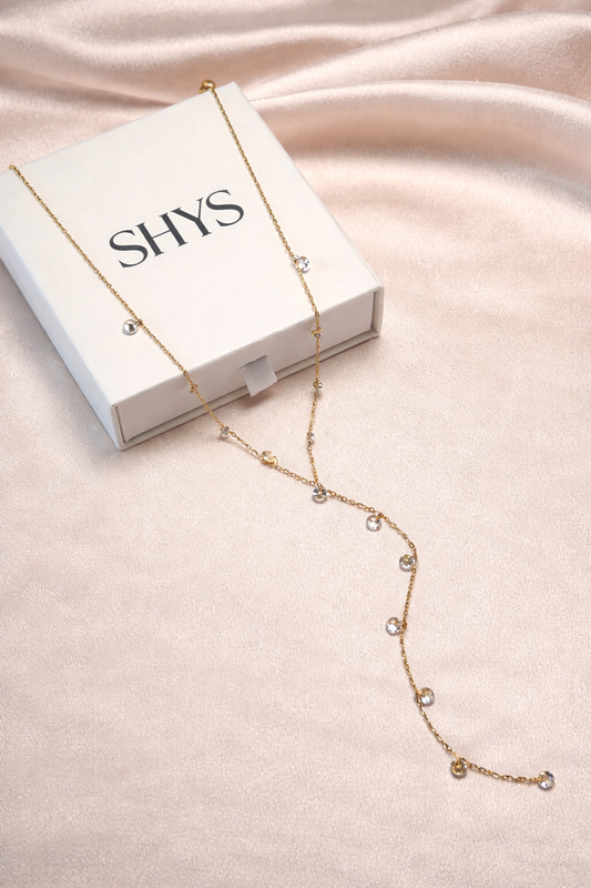 Dainty Drop Necklace | Gold and Silver